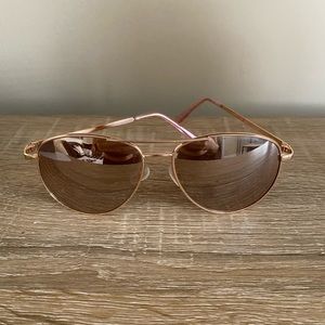 Pink tint sunglasses